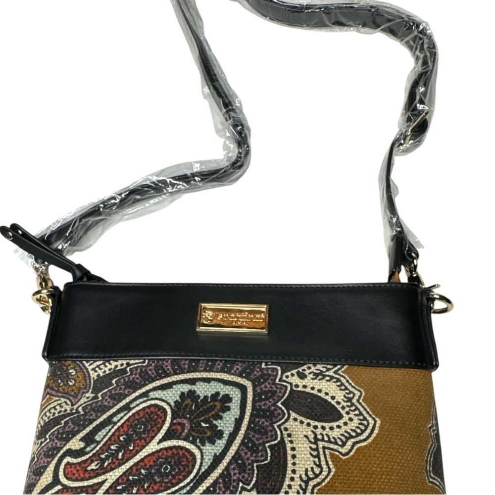 Spartina 449 Cora Hipster Paisley Crossbody Bag NWT - Picture 12 of 15